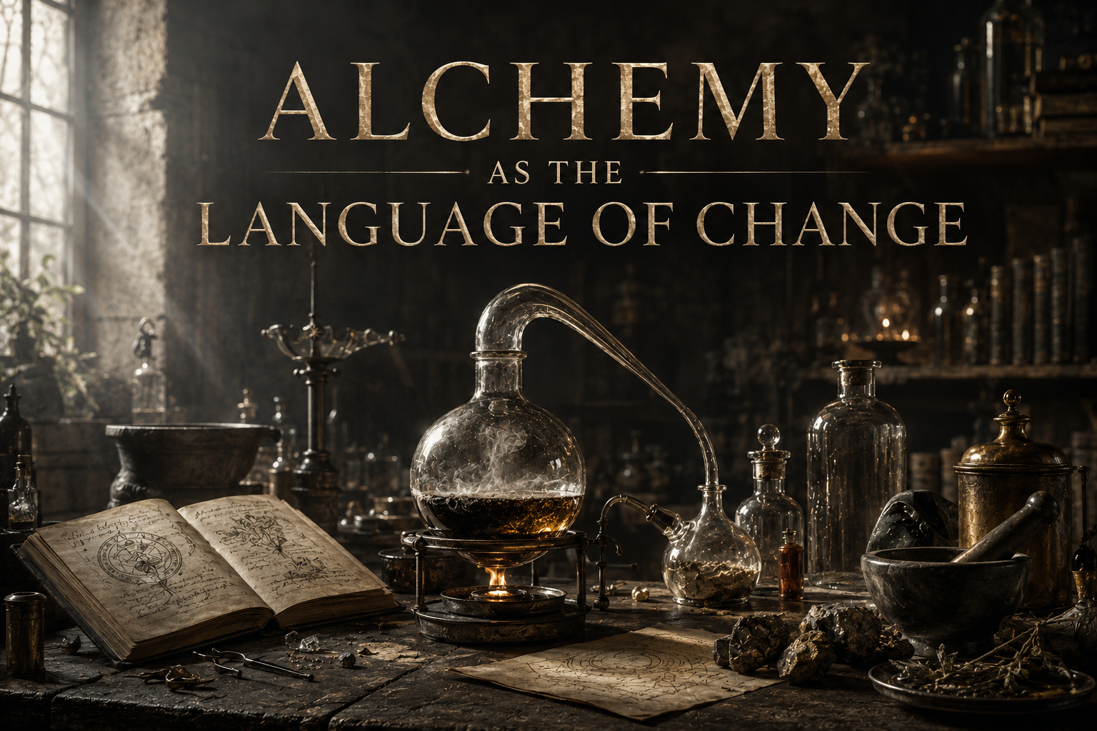 Cover artwork for Alchemy as the Language of Change