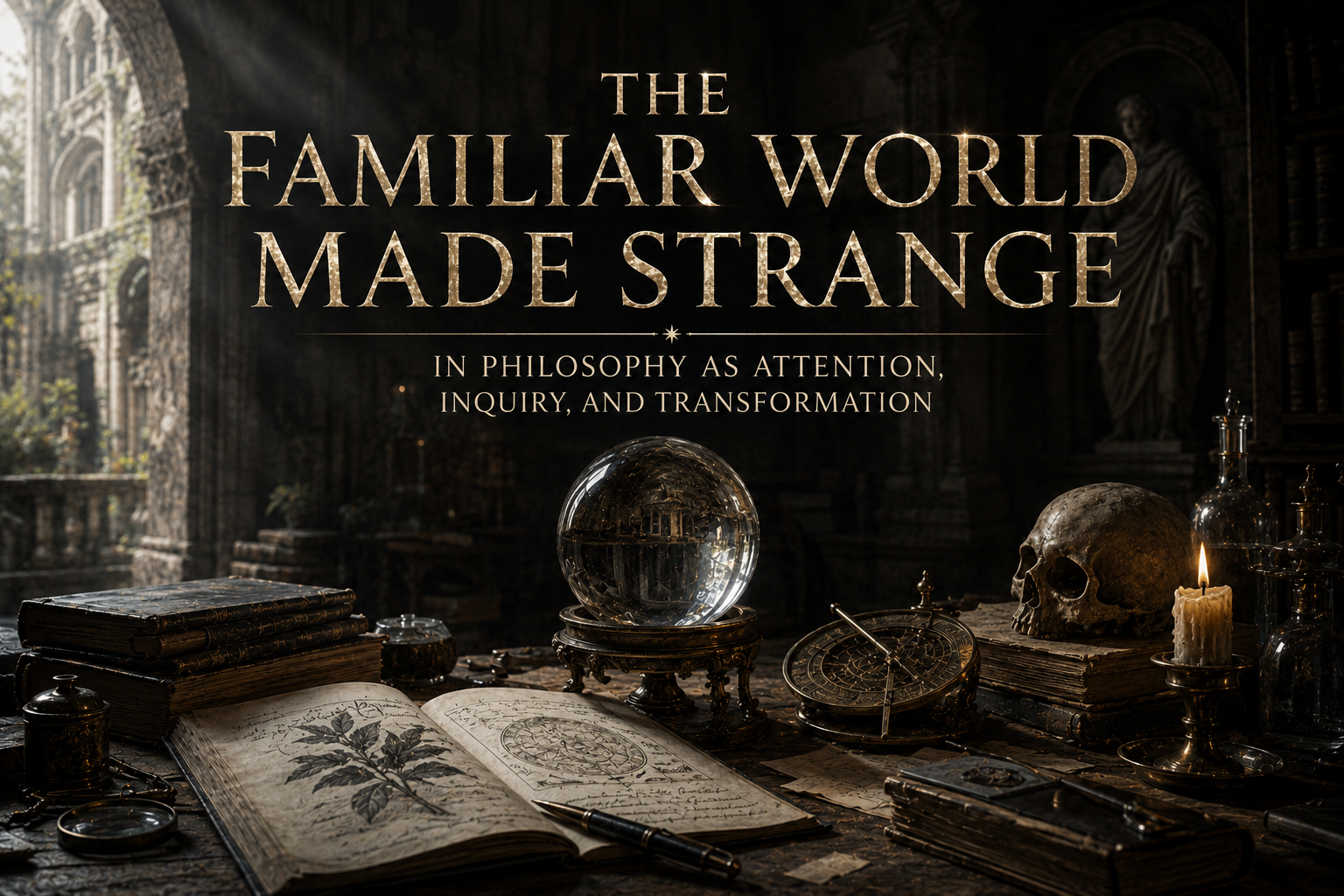 Cover artwork for The Familiar World Made Strange